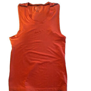 Nike Pro Aerodapt Tank Top unisex Slim Fit Size Small Coral Color